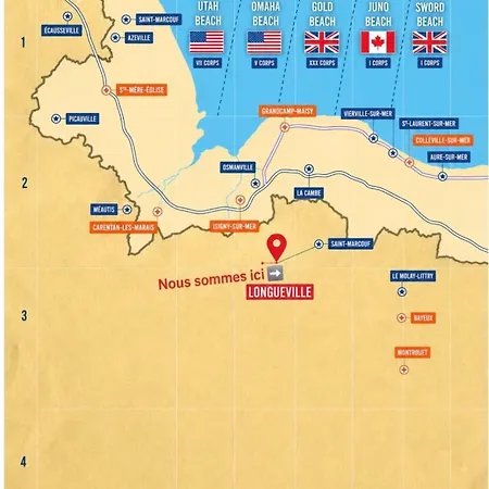 Nyaraló Le Longbeach 1 Longueville